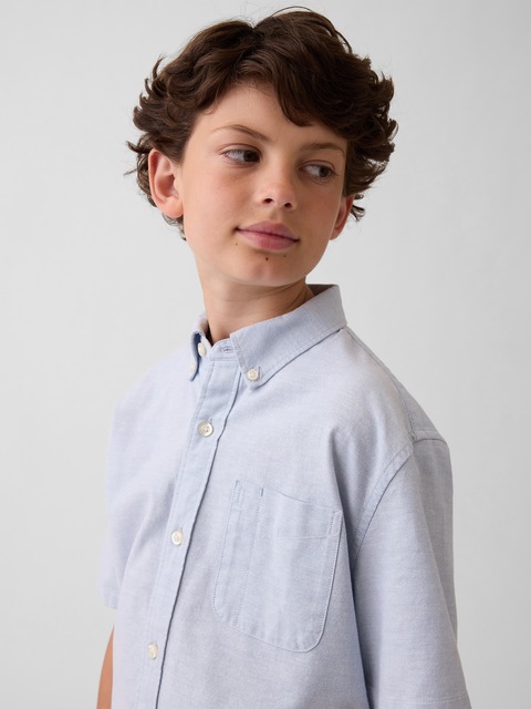 CHEMISE OXFORD D'UNIFORME POUR ENFANT
