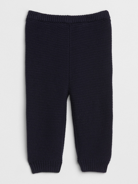 PANTALON EN TRICOT CÔTELÉ POUR BÉBÉ