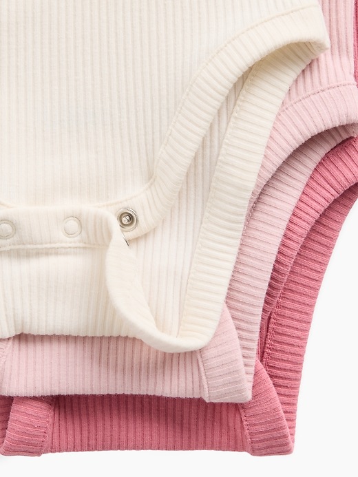 Image number 4 showing, Baby First Favorites TinyRib Bodysuit (3-Pack)