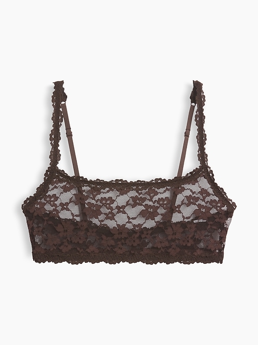L'image numéro 6 présente Soutien-gorge léger en dentelle texturée