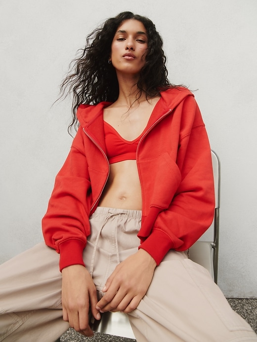 Image number 6 showing, VintageSoft Terry Zip Hoodie