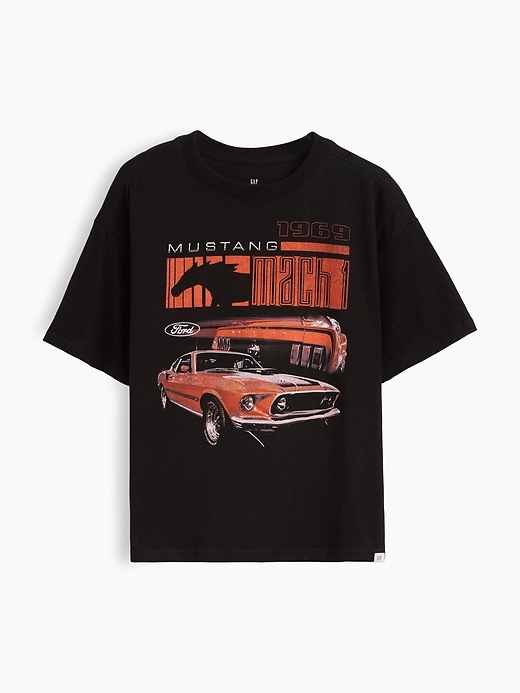 Image number 1 showing, Kids Formula 1 Oversized Graphic T-Shirt