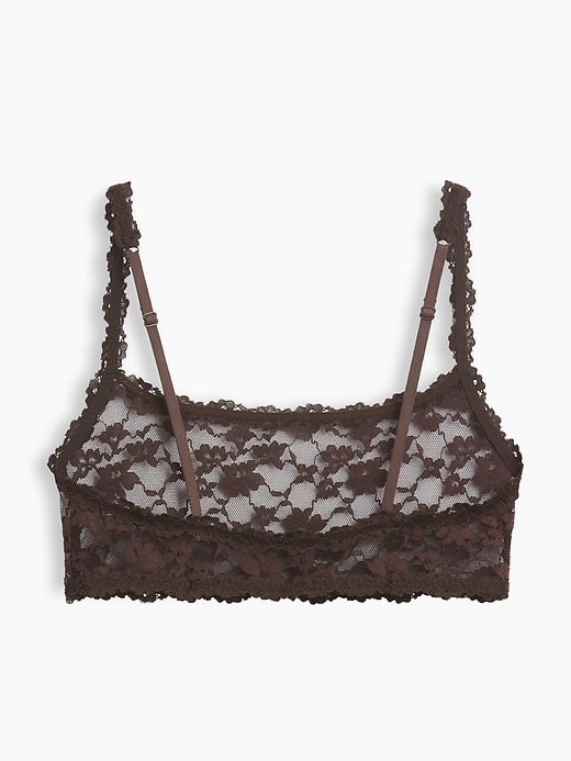 L'image numéro 7 présente Soutien-gorge léger en dentelle texturée