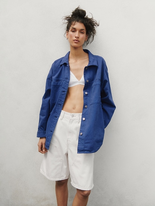 Image number 6 showing, Oversized Shirt Jacket
