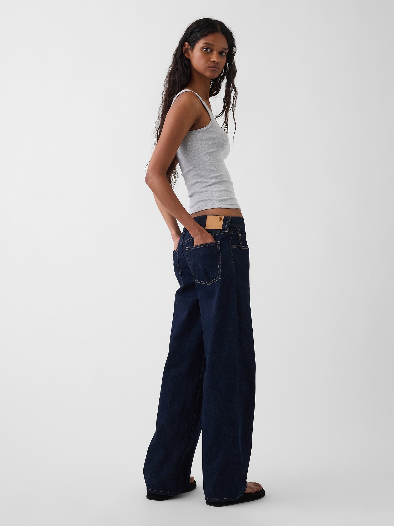 The Hailey Low Rise Loose Jean