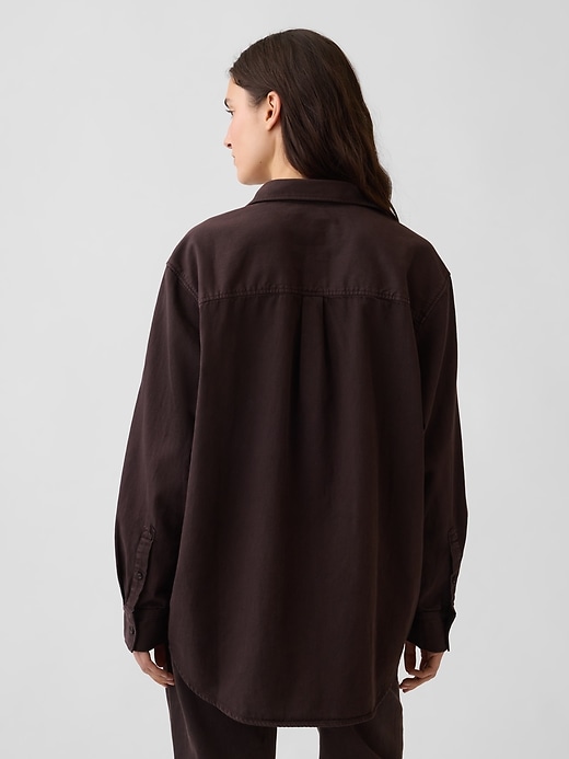 Image number 3 showing, Denim Big Shirt