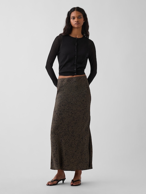 Maxi Slip Skirt