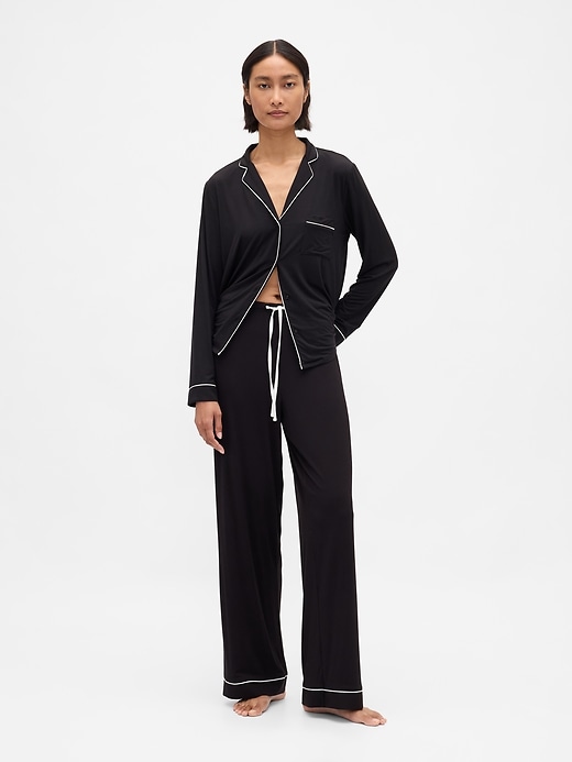 L'image numéro 1 présente Pantalon de pyjama en modal le plus doux