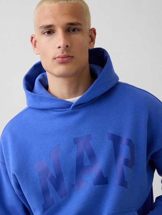Image number 4 showing, Adult VintageSoft NAP Logo Hoodie