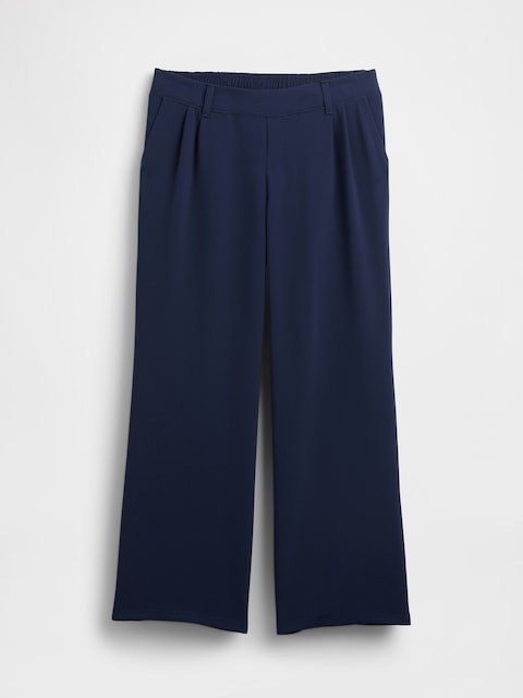 Maternity Under Belly 365 Wide-Leg Trousers