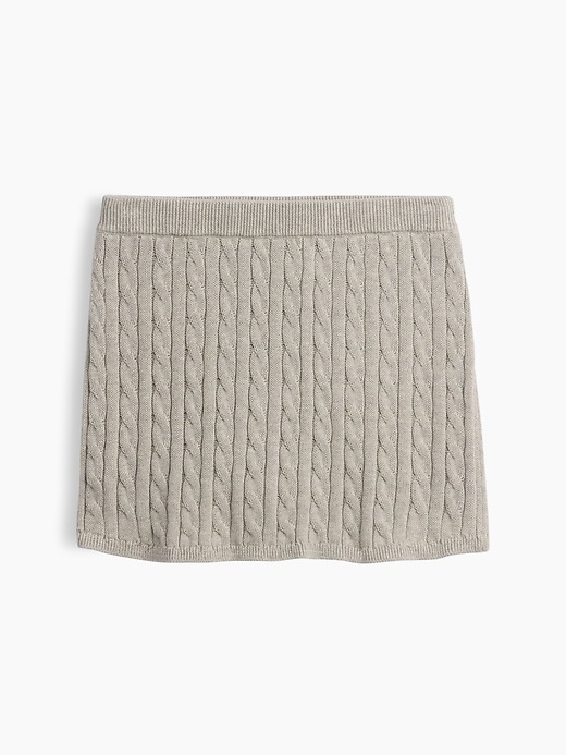 Image number 1 showing, Kids Cable-Knit Sweater Skort
