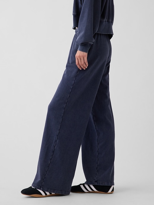 Image number 3 showing, Mid Rise VintageSoft Terry Loose Sweatpants