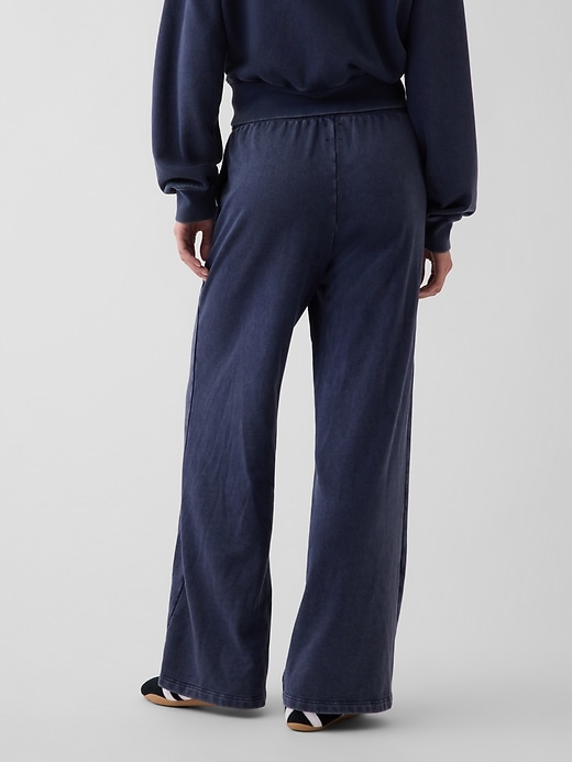 Image number 5 showing, Mid Rise VintageSoft Terry Loose Sweatpants