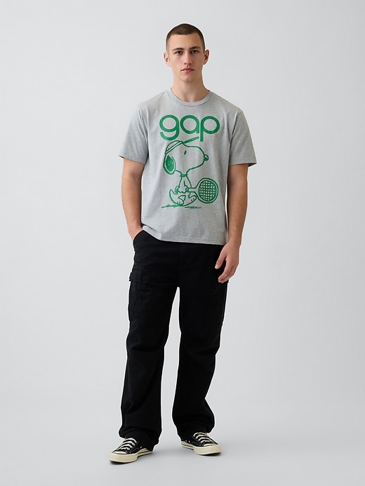 L'image numéro 2 présente T-shirt décontracté à logo et à imprimé Snoopy