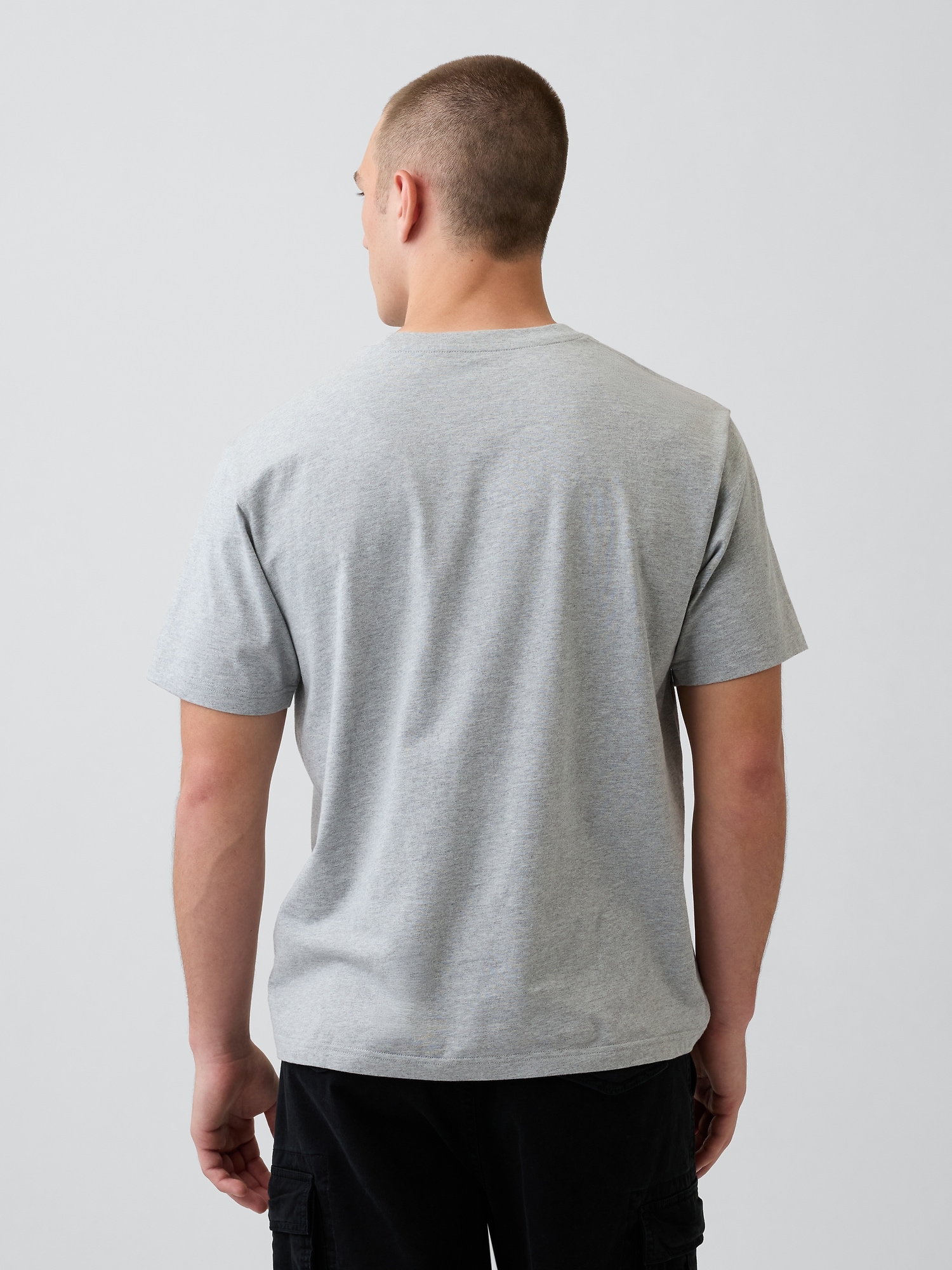 Snoopy Logo Relaxed Graphic T-Shirt