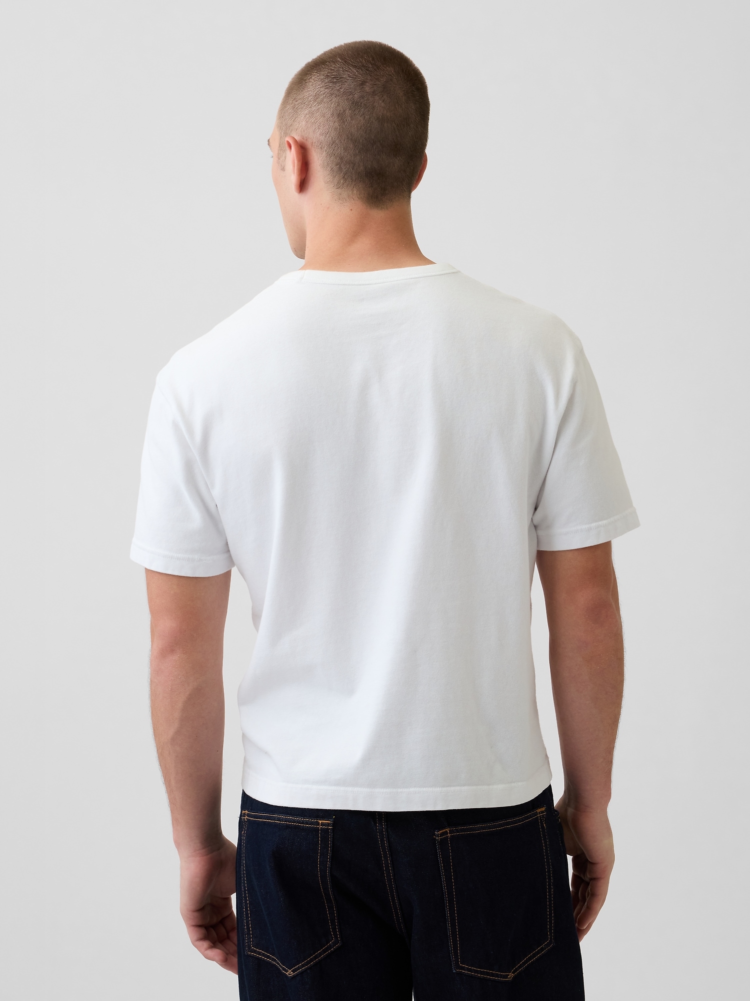 Adult Heavyweight Crop T-Shirt