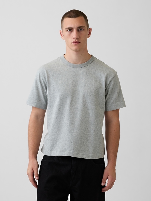 Image number 1 showing, Adult Heavyweight Crop T-Shirt