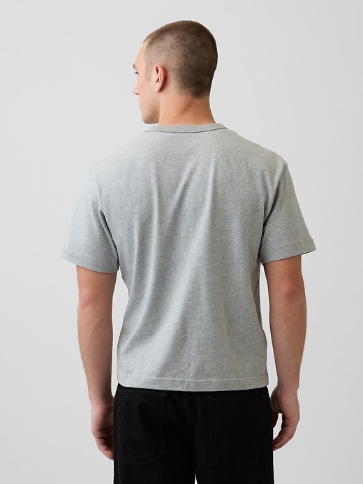 Image number 3 showing, Adult Heavyweight Crop T-Shirt