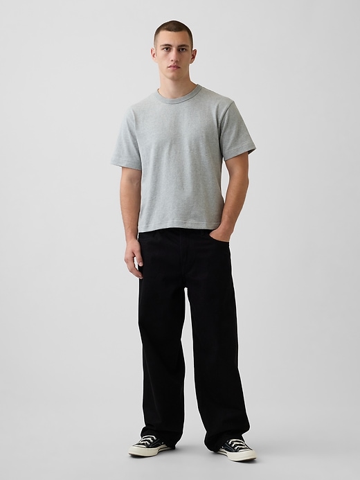 Image number 2 showing, Adult Heavyweight Crop T-Shirt
