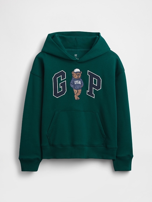 Image number 7 showing, Kids VintageSoft Relaxed Brannan Bear Logo Hoodie