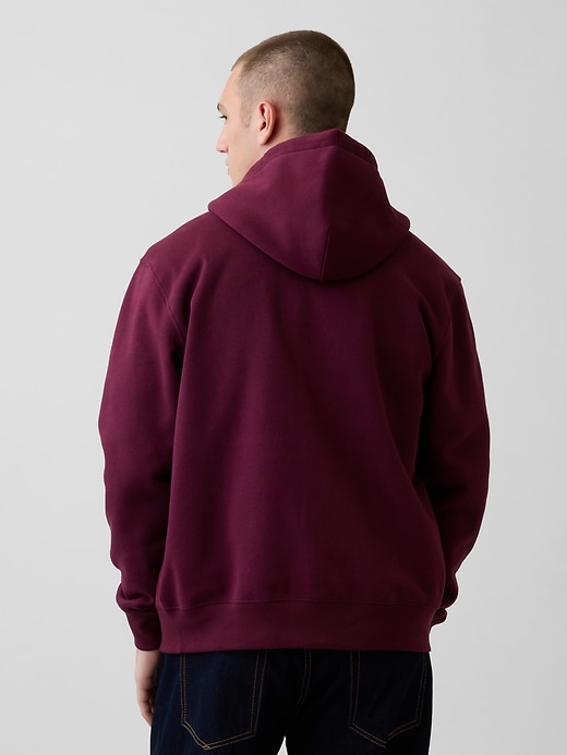 Image number 3 showing, Adult VintageSoft Arch Logo Zip Hoodie