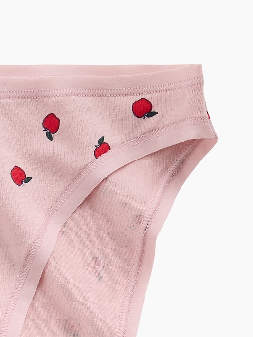 L'image numéro 3 présente Culotte bikini en coton biologique extensible PureDouceur