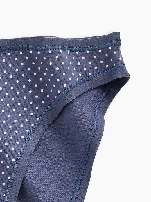L'image numéro 3 présente Culotte bikini en coton biologique extensible PureDouceur