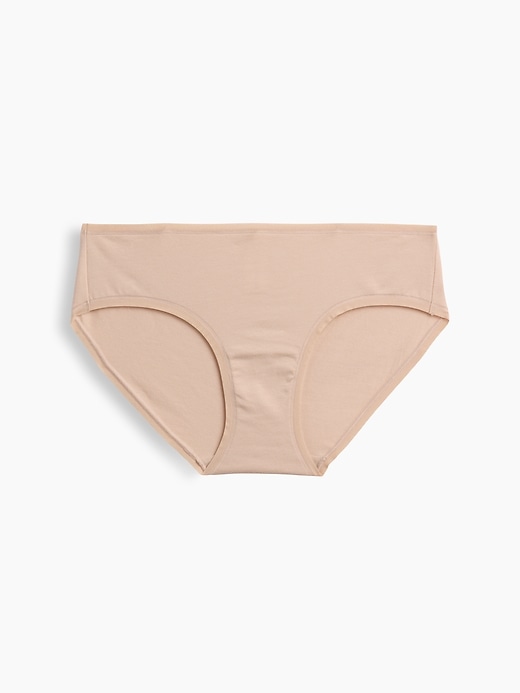 L'image numéro 5 présente Culotte taille basse en coton biologique extensible PureDouceur