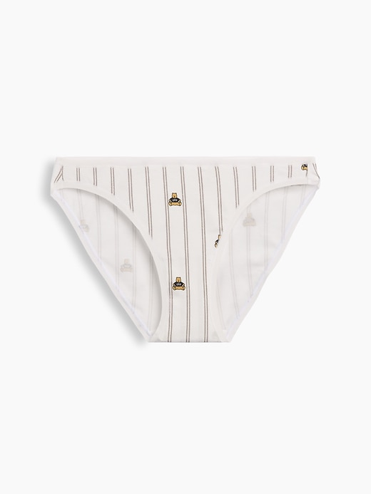 L'image numéro 4 présente Culotte bikini en coton biologique extensible PureDouceur