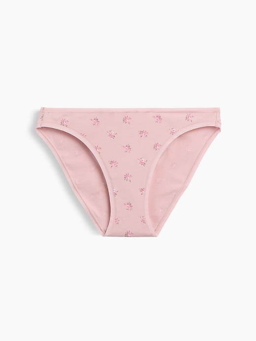 L'image numéro 4 présente Culotte bikini en coton biologique extensible PureDouceur