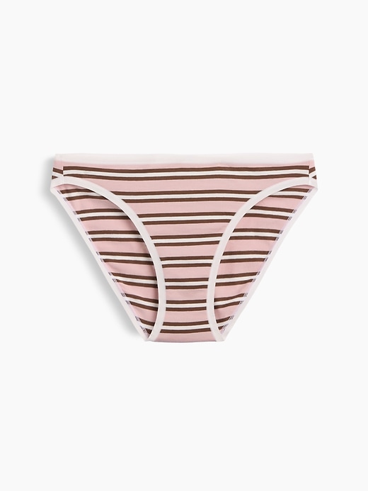 L'image numéro 4 présente Culotte bikini en coton biologique extensible PureDouceur