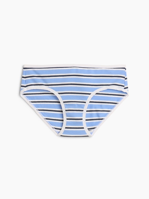 L'image numéro 4 présente Culotte taille basse en coton biologique extensible ultra-doux