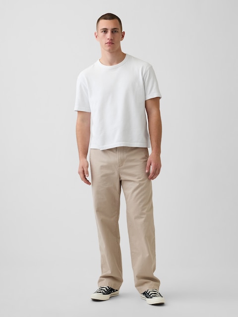 Heavyweight Twill Baggy Khakis