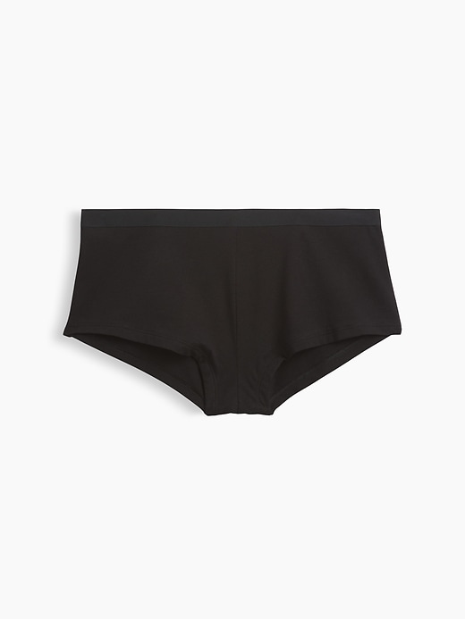 L'image numéro 5 présente Short court en coton biologique extensible PureDouceur