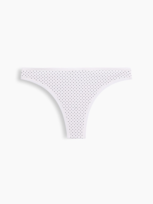 L'image numéro 5 présente Tanga en coton biologique extensible PureDouceur