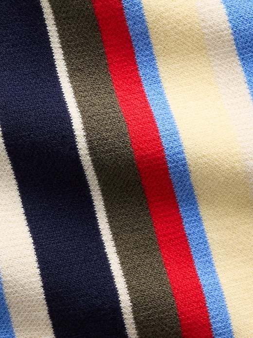 Image number 4 showing, 100% Cotton Stripe Halter Sweater Tank