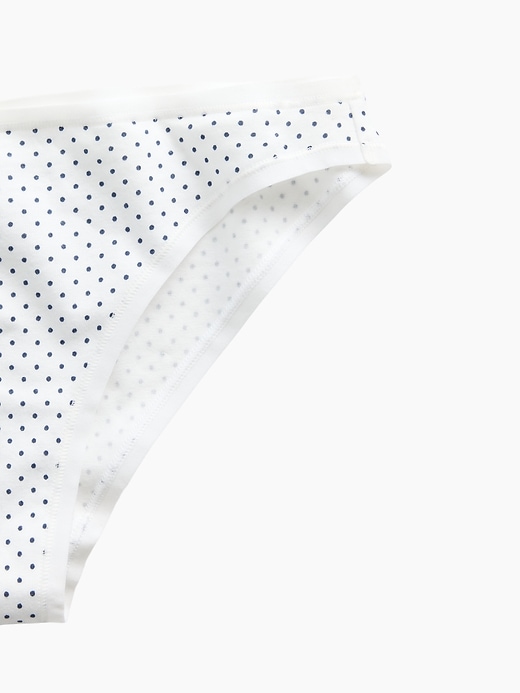 L'image numéro 3 présente Culotte audacieuse en coton biologique extensible PureDouceur