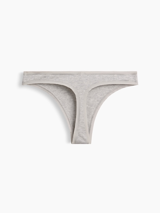 L'image numéro 6 présente Tanga en coton biologique extensible ultra-doux