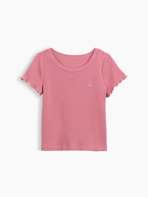 T-SHIRT EN TRICOT CÔTELÉ AGENCEZ À VOLONTÉ POUR BÉBÉ ET TOUT-PETIT