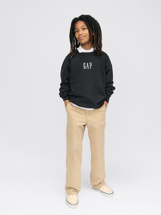 L'image numéro 7 présente Kaki ample moderne d’uniforme pour Enfant