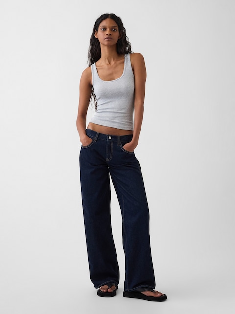 LE JEAN AMPLE À TAILLE BASSE HAILEY