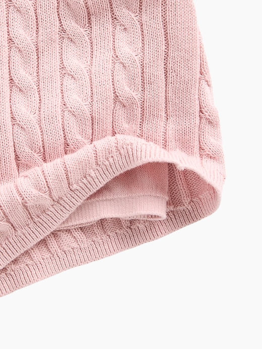 Image number 3 showing, Kids Cable-Knit Sweater Skort