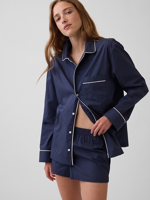 L'image numéro 5 présente Chemise de pyjama en popeline PureDouceur