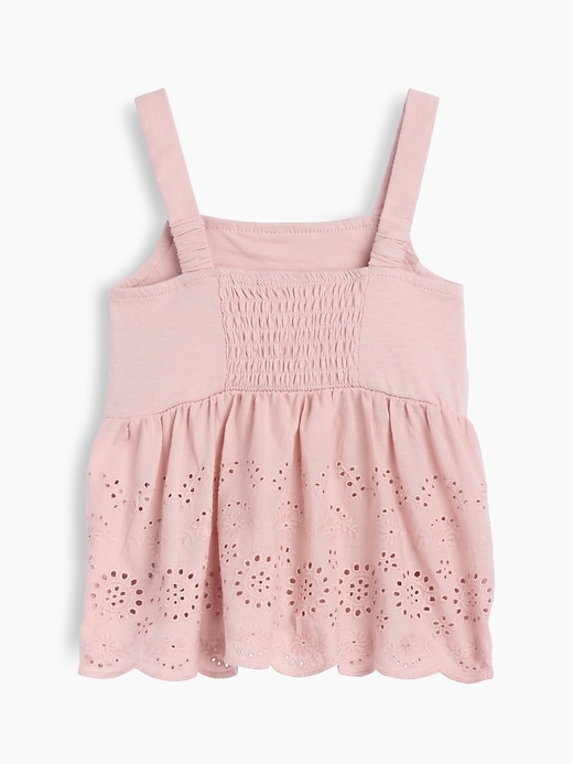 Image number 2 showing, Baby & Toddler Eyelet Hem Top
