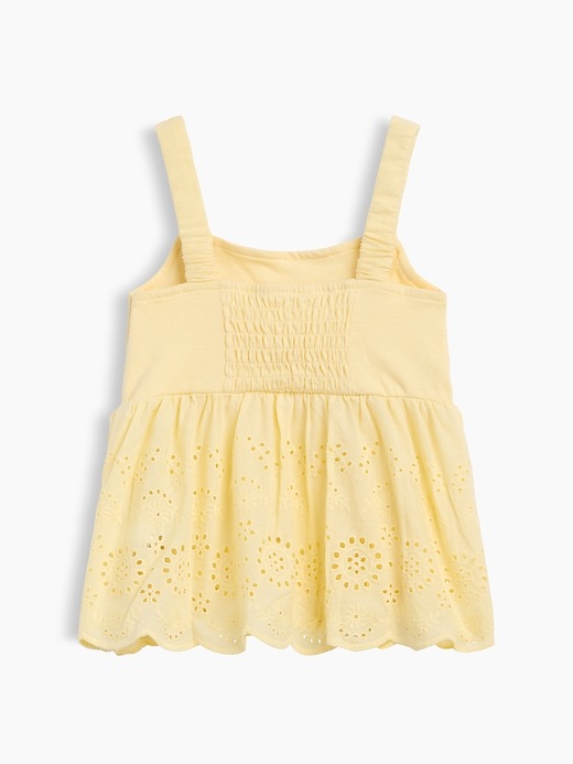Image number 2 showing, Baby & Toddler Eyelet Hem Top