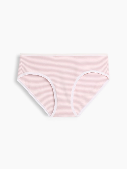 L'image numéro 4 présente Culotte taille basse en coton biologique extensible ultra-doux