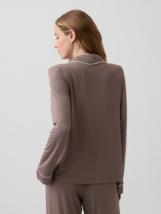 L'image numéro 3 présente Haut de pyjama en modal PureDouceur