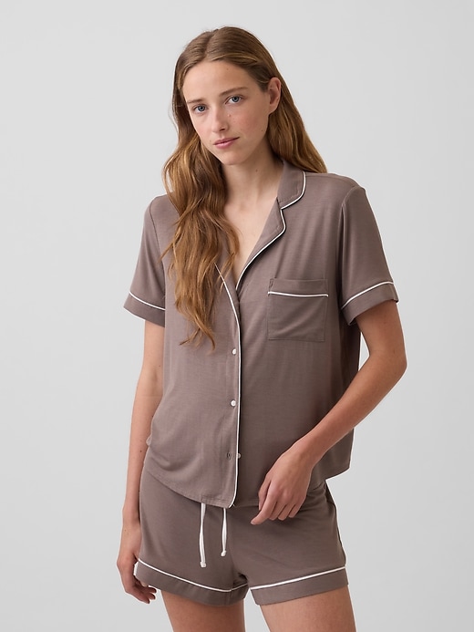 Image number 1 showing, Softest Modal PJ Top