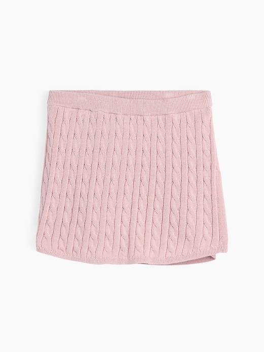 Image number 1 showing, Kids Cable-Knit Sweater Skort