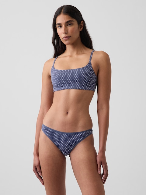 SoftMade Organic Stretch Cotton Scoop Bralette